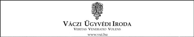Rechtsanwaltskanzlei Váczi - Győr - Ungarn